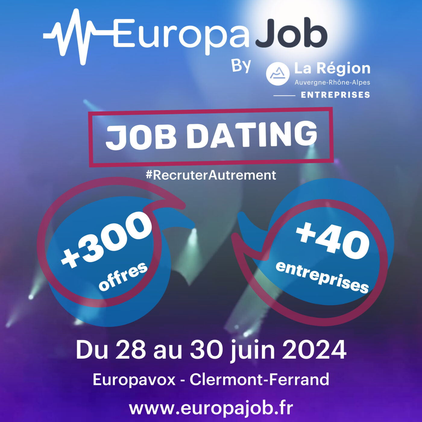 Trouvez un job pendant le festival !